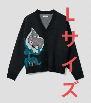 graniph 죠죠의 기묘한 모험 고양이풀 워셔블 가디건 그라니프