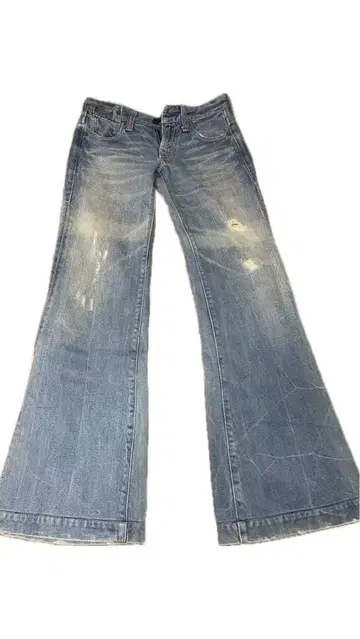 리바이스 부츠컷 데님 로우라이즈 플레어 y2k 헤이세이 갸루