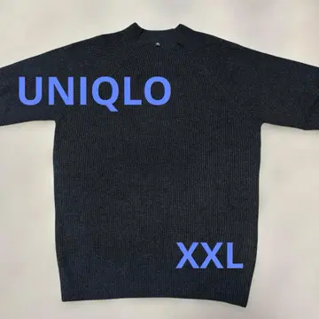 유니클로 UNIQLO 워셔블 미들 게이지 크루넥 스웨터 XXL