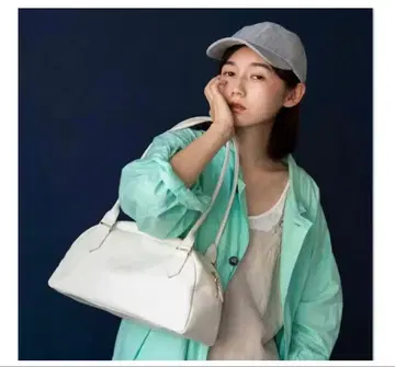 펠리시모 장인 천연 가죽 스타일리스트 백 화이트