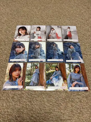 와타나베 리사 브로마이드 묶음 판매 사월의 빗줄기 나의 딜레마