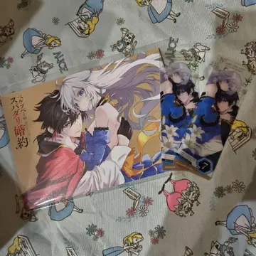 벨 푸페의 스파다리 약혼 애니메이트 특전 코밋파 캔버스 보드