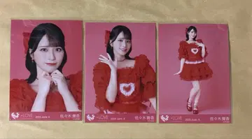 사사키 마이카 특별히, 빨간색 의상 2 컴프 브로마이드 이코러브