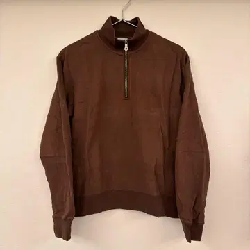 UNITED ARROWS x SUNSPEL 하프 지퍼