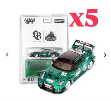 [ 5개 세트 ] XLARGE x LIBERTY WALK MINI GT