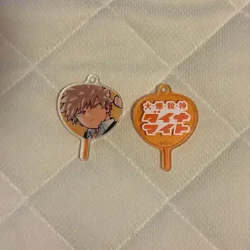 히로아카 바쿠고 카츠키 부채 키링