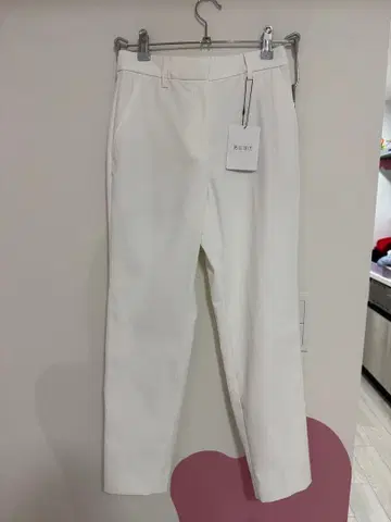 PLST 화이트 스틱 팬츠 XXS