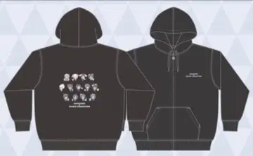 SEVENTEEN x 산리오 캐릭터즈 ZIP 후드티 세부치