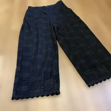 [새상품급] Arobe 아로브 레이스 팬츠 블랙 사이즈 2