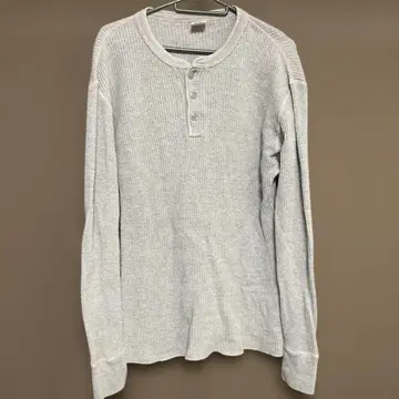 JELADO 헨리넥 긴팔 티셔츠 사이즈 42 그레이