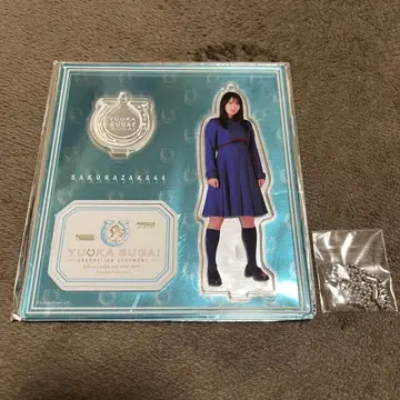 사쿠라자카46 스가이 유카 졸업 기념 아크릴 스탠드 불협화음 MV 의상