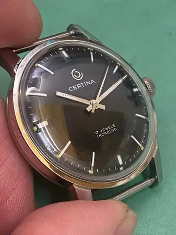 CERTINA 서치나 수동 와인딩