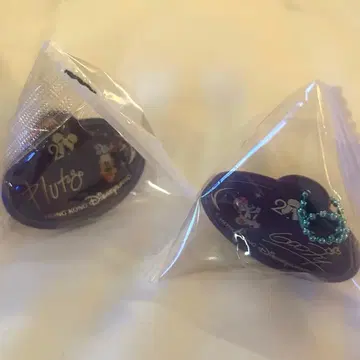 홍콩 디즈니 키링 백참 플루토 구피