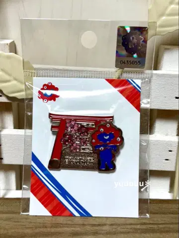 미야쿠미야쿠 핀 배지 새상품 만박 벚꽃 토리이 EXPO 2025