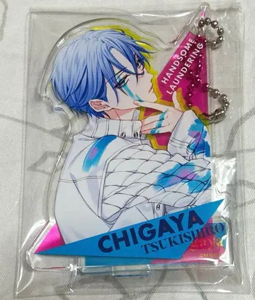 삼다리 볏짚 아크릴 스탠드 키링