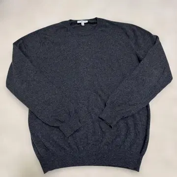 유니클로 캐시미어 100% 크루넥 스웨터 XL 다크 그레이