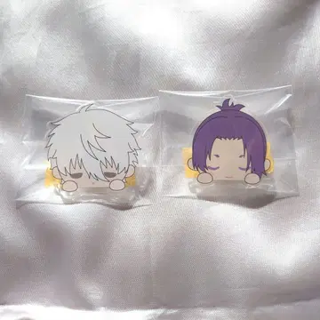 블루 록 어디든 쌔근쌔근 클립 아크릴 배지 나기 세이시로 미카게 레오