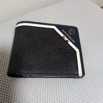 CASTELBAJAC 스트라이프 접이식 지갑 블랙