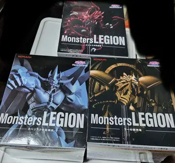 유희왕 피규어 MonstersLEGION 삼환신 3종 세트 미개봉품