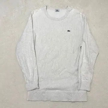 라코스테 LACOSTE 로고 맨투맨 크루넥 오트밀 5 XL