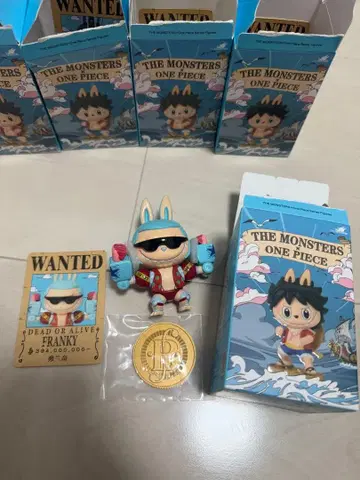 POP MART 원피스 프랭키 피규어