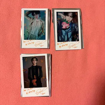 요시노 호쿠토 폴라로이드풍 카드