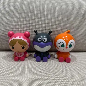 호빵맨 캐릭터 피규어 3개 세트