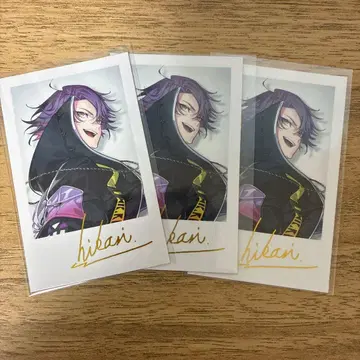 니지산지 와타라이 히바리 데뷔 폴라로이드