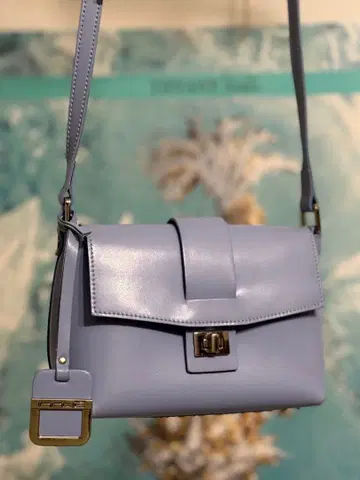 INNUE 블루 그레이 숄더백