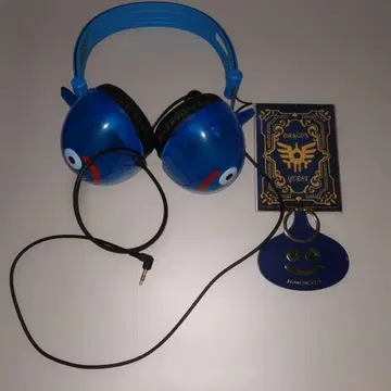 드래곤 퀘스트 슬라임 헤드폰 & 키링