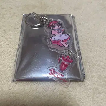 FRUITSZIPPER 츠키아시 아마네 파르페 2단 파르페 키링