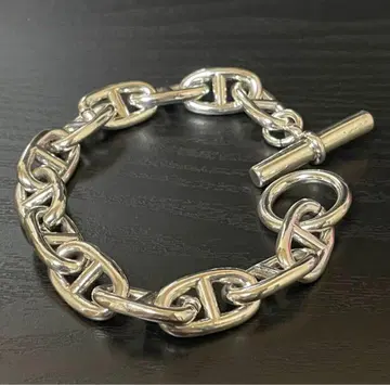 체인 당크레 팔찌 실버 925 앵커 체인 남성용 은