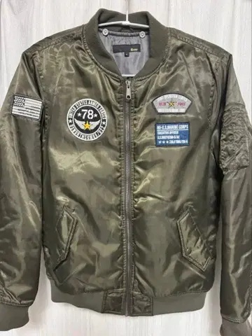 MA-1 플라이트 자켓 L 사이즈 올리브