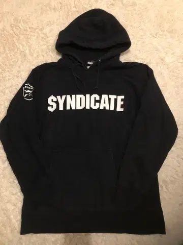 라임 신디케이트 후드티 블랙 L