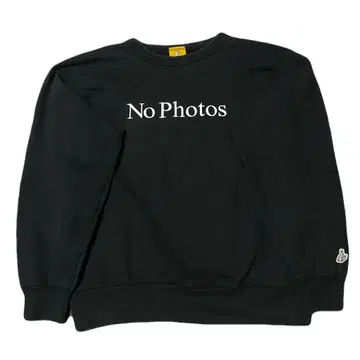 FR2 NoPhotos 맨투맨 블랙 L 사이즈