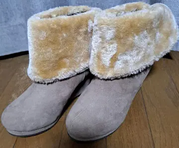 어스 퍼 숏부츠 earth 22.5cm 새상품급