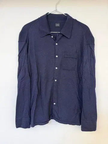 MAYKAN 네이비 니트 셔츠