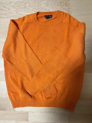 90s usa제 랜즈 엔드 코튼 니트