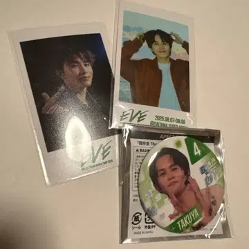 초특급 타쿠야 EVE 캔뱃지 미니 사진