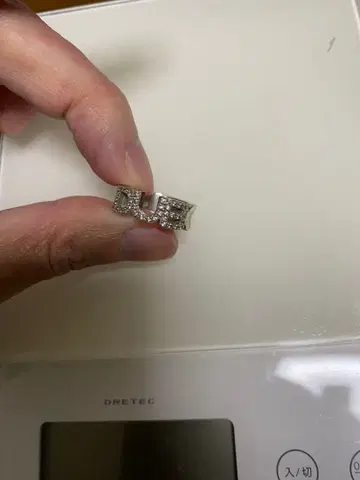 DUB 더블 컬렉션 실버 반지 7호 사이즈 지르코니아 925