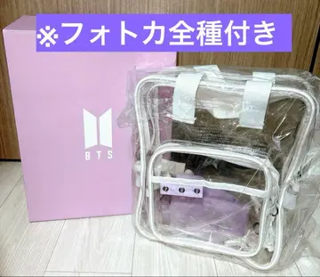 BTS MARCH BOX #7 CLEAR BRIEFCASE 클리어백