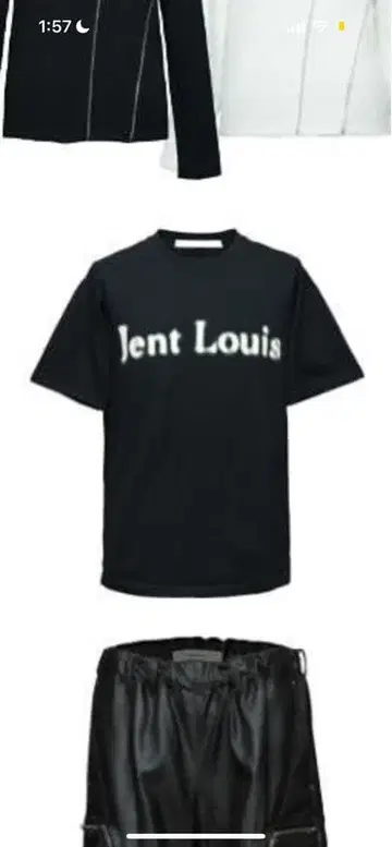 jentlouis 팝업 한정판 티셔츠 M 사이즈