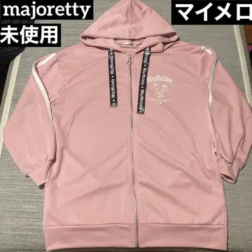 majoretty 마이멜로디 산리오 오버 사이즈 저지 후드티