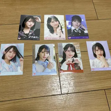 =LOVE 이코러브 사사키 마이카 브로마이드 요리 7세트