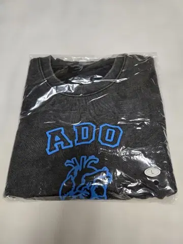 ado 심장 패셔너블 T셔츠 L 사이즈