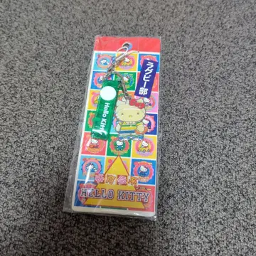 [ 미개봉 ] 체육계 헬로키티 (럭비부) 스트랩