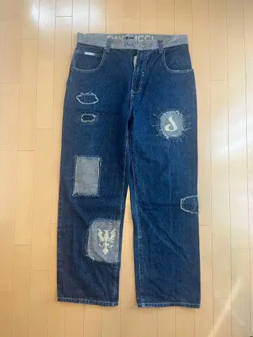 Davoucci 패치워크 데님 팬츠