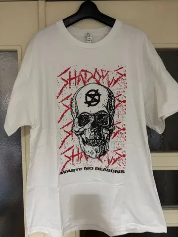 shadows 스컬 디자인 T셔츠 XL