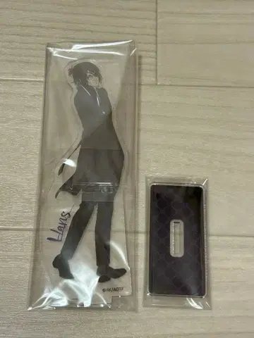 진격의 거인 가라오케 철인 블랙 수트 아크릴 스탠드 한지