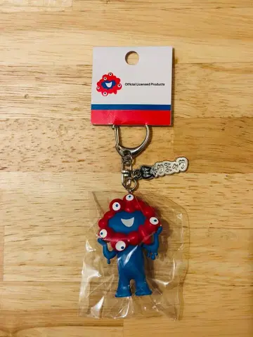 미야쿠미야쿠 입체 PVC 키링 플레이트 포함